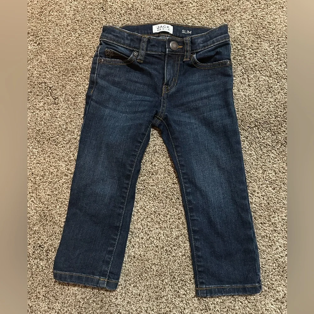 Old Navy Kids Dark Blue Skinny/Slim Jeans
